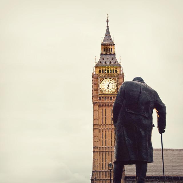 Churchill szobor