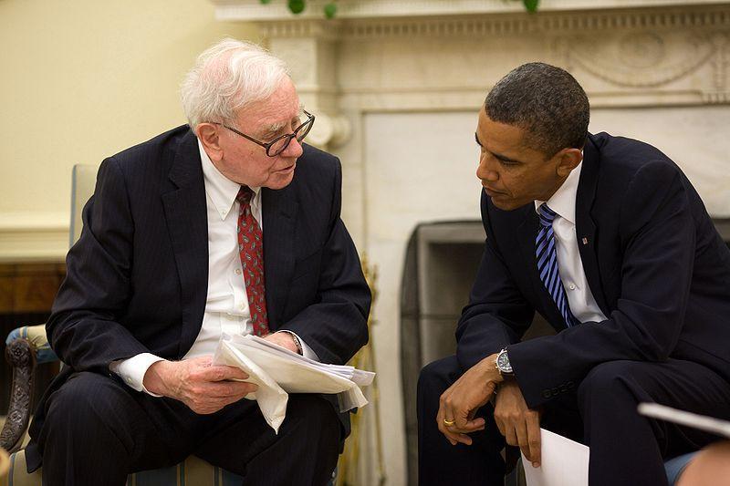 Warren Buffett és Barack Obama