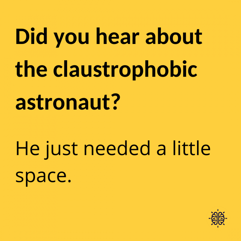 Hallottál a klausztrofóbiás űrhajósról